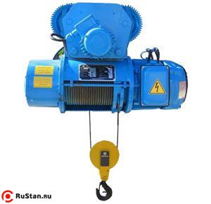 Таль электрическая г/п 10,0 т Н - 35 м, ск-ть подъема 8м/мин, ск-ть пер-ния 20м/мин фото №1