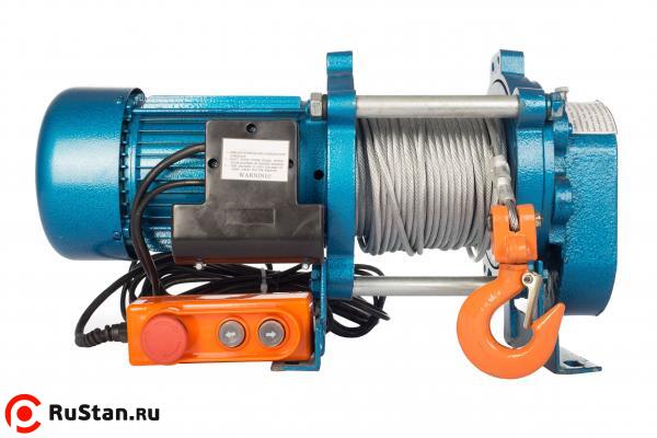 Лебедка REM ЛЭК-500 E21 (KCD) 500 кг 220 В с канатом 
70 м фото №1