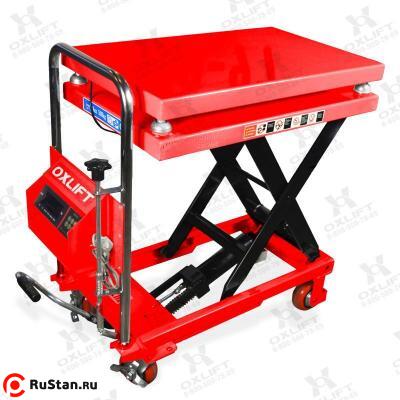 Гидравлический Подъемный Стол с весами F-100 Scale OXLIFT 1000 кг 1000 мм фото №3 Гидравлический Подъемный Стол с весами F-100 Scale OXLIFT 1000 кг 1000 мм фото №3