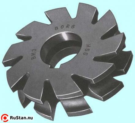Фреза Вогнутая 100х27х32 R8,0 Р6М5 Z=10 тип2 фото №1 Фреза Вогнутая 100х27х32 R8,0 Р6М5 Z=10 тип2 фото №1