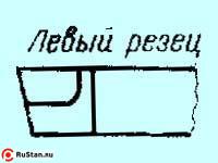 Резец Проходной упорный отогнутый 25х16х140 ВК8 левый фото №1 Резец Проходной упорный отогнутый 25х16х140 ВК8 левый фото №1