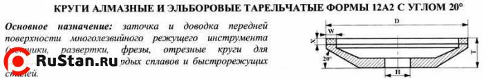 Круг алмазный 12А2-20град.(тарельчатый) 200х10х2х22х32 АС4 125/100 100% В2-01 53,0 карат фото №1 Круг алмазный 12А2-20град.(тарельчатый) 200х10х2х22х32 АС4 125/100 100% В2-01 53,0 карат фото №1