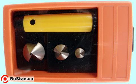 Набор шаберов из 6шт (ручка с держателем и 3 зенковки d 12,20,30мм) (780-0272) фото №1 Набор шаберов из 6шт (ручка с держателем и 3 зенковки d 12,20,30мм) (780-0272) фото №1
