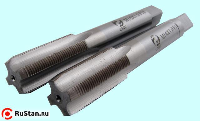 Метчик М10,0 х 0,75 м/р.Р18 к-т из 2-х шт. "CNIC" фото №1 Метчик М10,0 х 0,75 м/р.Р18 к-т из 2-х шт. "CNIC" фото №1