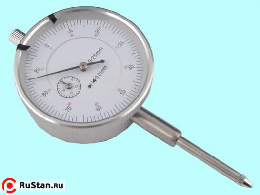 Индикатор Часового типа ИЧ-25, 0-25мм цена дел.0.01 d=60 мм (без ушка) (Г.Т.О.) фото №1