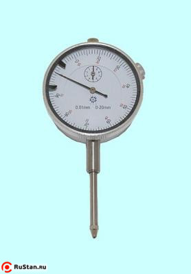 Индикатор Часового типа ИЧ-20, 0-20мм кл.точн.1 цена дел.0.01 (без ушка) "TLX" (D102-1041) фото №1