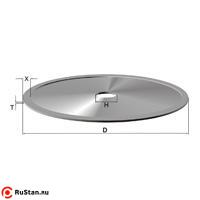 Диск отрезной алмазный 1A1R 300х1,5х5х32 АС32 200/160 М6-32 15,0 кар. Томал фото №1
