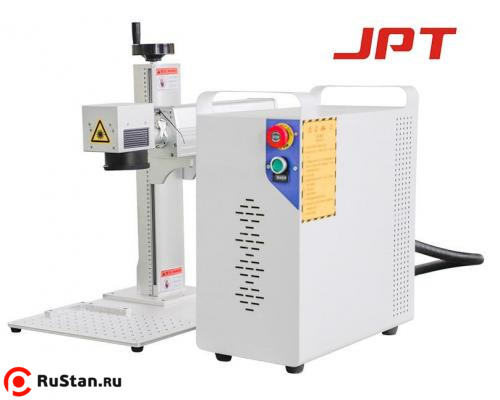 Лазерный гравер по металлу Raptor ABN-100E JPT 100Вт с поворотной осью фото №1