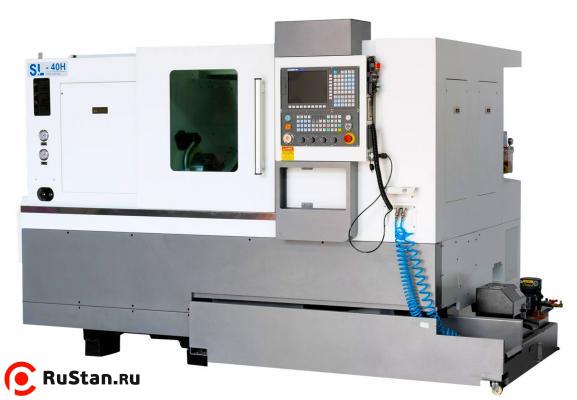 Токарный обрабатывающий центр SL40H с ЧПУ GSK 988TA фото №1