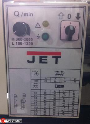 Настольный токарный станок BD-7 JET, таблица резьб BD-7 фото №13 JET BD-7 фото №13