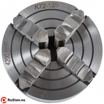 4-х кулачковый патрон Ø125 мм с кулачками фото №2 4-х кулачковый патрон Ø125 мм с кулачками фото №2