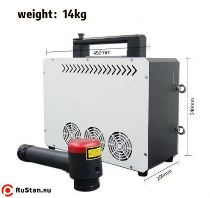 Ручной аппарат лазерной очистки металла от ржавчины и краски RAPTOR F100WR фото №4 RAPTOR F100WR фото №4