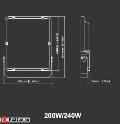 Прожектор промышленный светодиодный LED FL-150W фото №6 LED FL-150W фото №6
