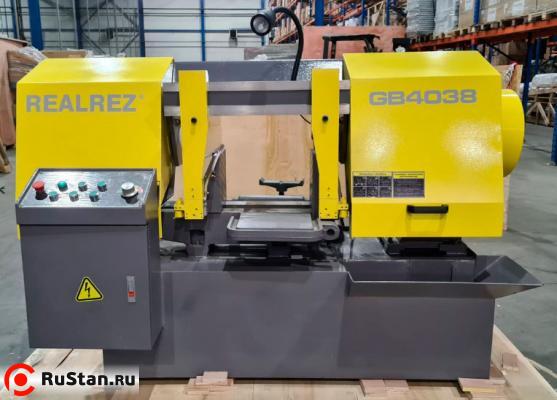 Полуавтоматический ленточнопильный станок REALREZ GB4038 фото №24 Полуавтоматический ленточнопильный станок REALREZ GB4038 фото №24