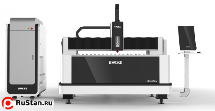 Вид спереди Лазерный станок для резки металла LF3015LN (Raycus 1кВт) фото №4 LF3015LN-1500 Raycus фото №4