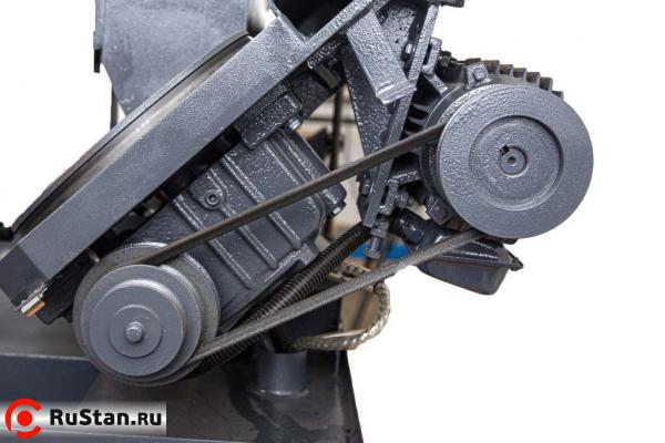 С помощью ступенчатого шкива производится регулировка скорости. фото №16 METAL MASTER MGH-300 фото №16