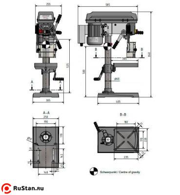 Настольный сверлильный станок OPTIdrill D17PRO фото №3 OPTIdrill D17PRO фото №3