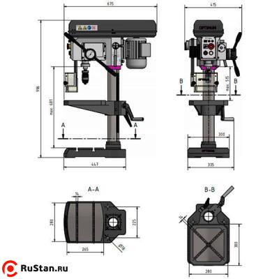 Сверлильный станок OPTIdrill DH 24FT фото №2 OPTIdrill DH 24FT фото №2