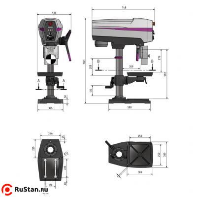 Вертикально-сверлильный станок OPTIdrill DP 26-T фото №4 OPTIdrill DP 26-T фото №4