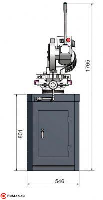 Станок для абразивной резки OPTIsaw CS 315 - габариты фото №5 OPTIsaw CS 315 - габариты фото №5