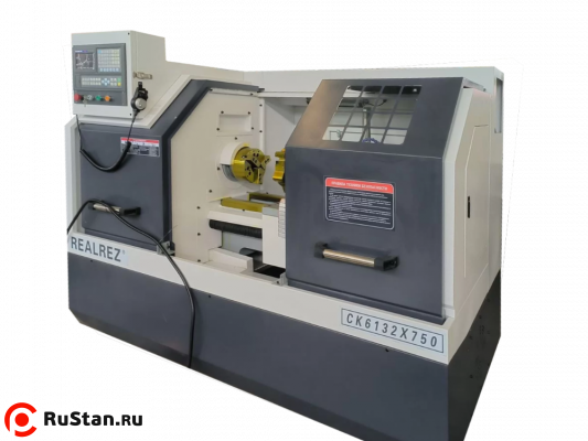 Токарный станок с ЧПУ Realrez CK 6132х750 GAH6 фото №2 Токарный станок с ЧПУ Realrez CK 6132х750 GAH6 фото №2