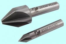 Зенковка d 10,0х18.0х 50 конус  60° dхв=8мм Р6АМ5 ц/х Z=6 DIN334A 