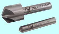 Зенковка d  6,0х 4.0х 42 конус 120° dхв=6мм Р6АМ5 ц/х Z=6 DIN335A 